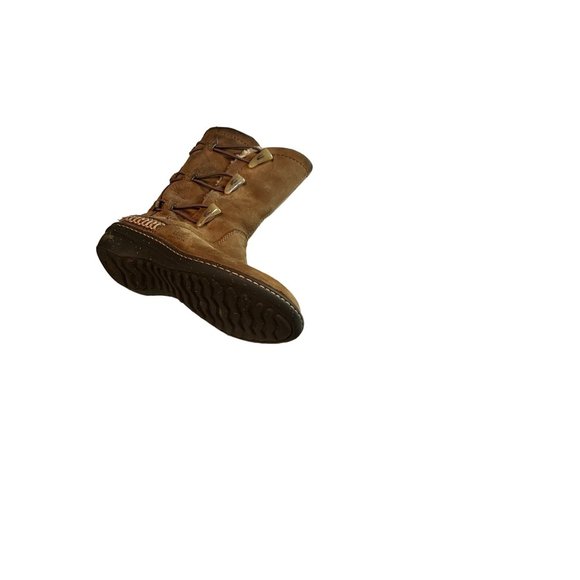 Ugg Sherpa Lined Leather and Sheepskin Booties‎ size 6 - Picture 14 of 14